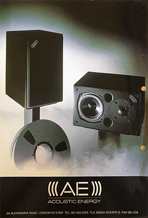 Acoustic Energy AE1 Flyer