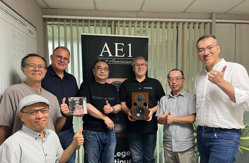 Prime AV Magazines Best Value of the Year Award for the AE1 40th Anniversary