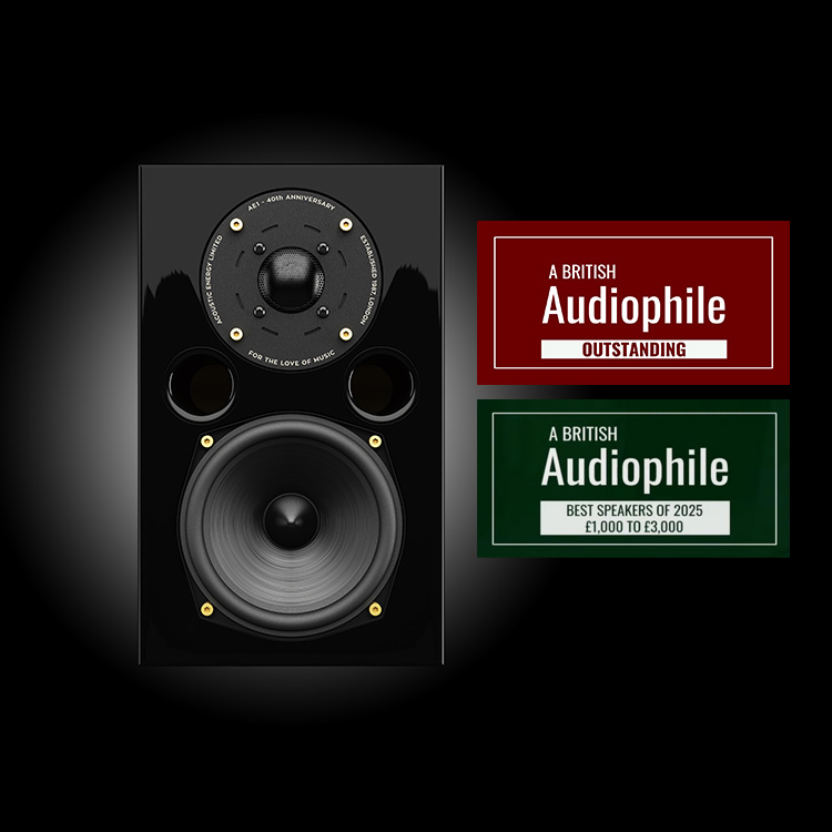 A British Audiophile awards the AE1 40th Anniversary the "Best Speakers of 2025 £1,000 - £3,000" Award