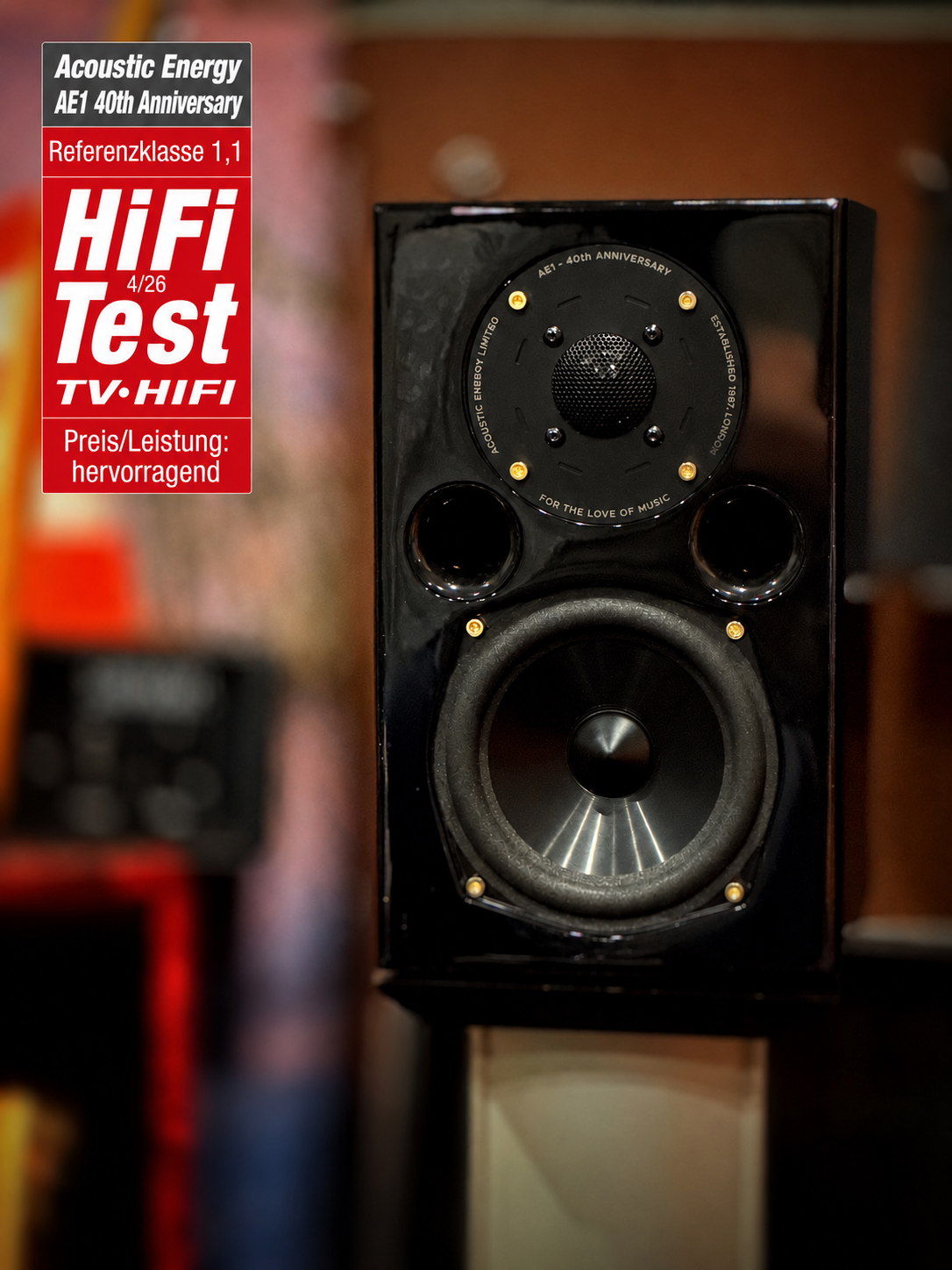 HiFi Test Magazine (Germany) review the AE1 40th Anniversary