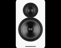 Acoustic Energy AE Active (Gloss White, Black Background)