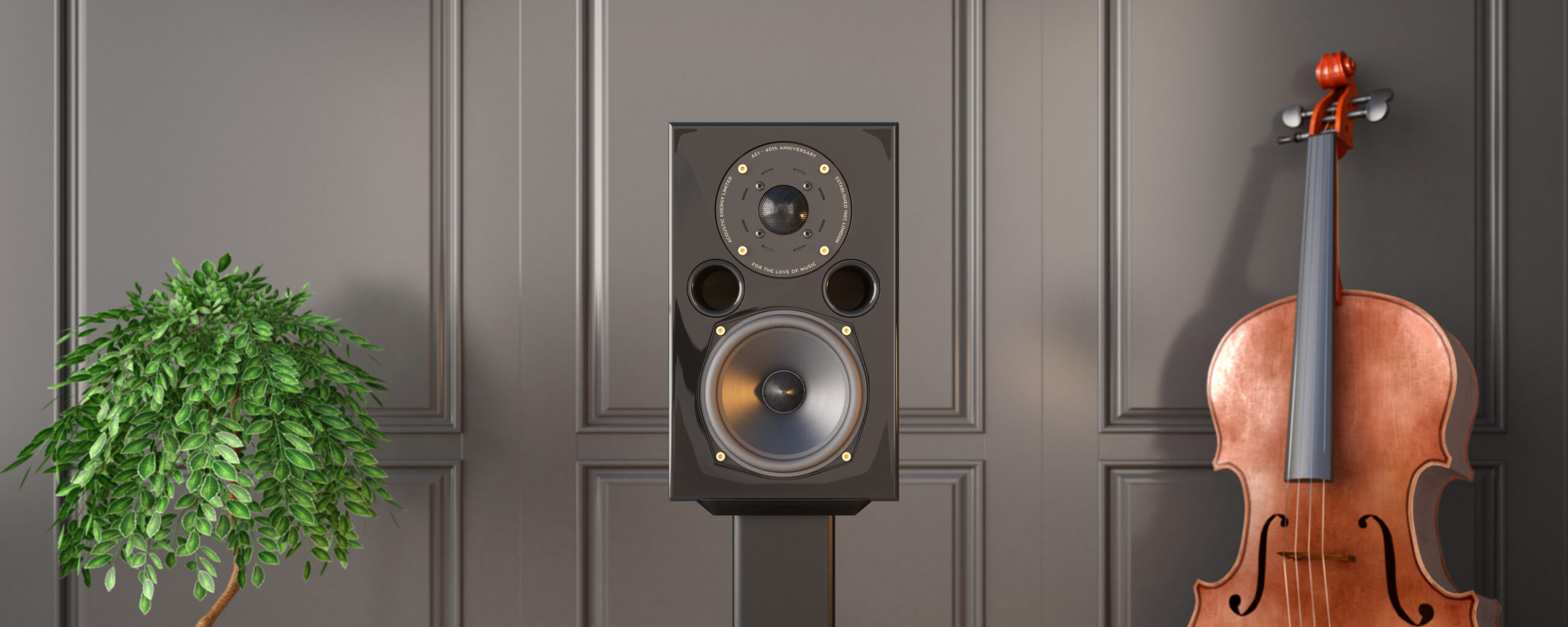 Acoustic Energy AE1 40th Anniversary Edition (Gloss Black)