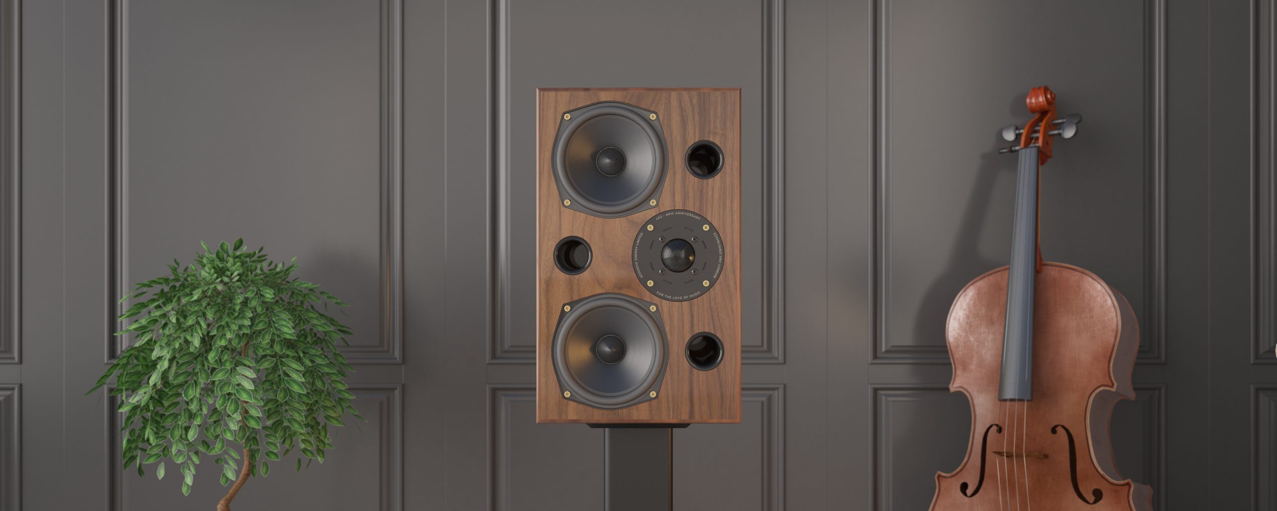 AE2 40th Anniversary (Walnut, Room Scene)