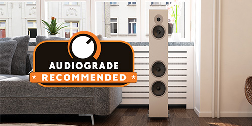 AE320² awarded a Recommended badge by Audiograde