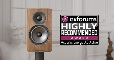AVForums award the AE Active Highly Recommended