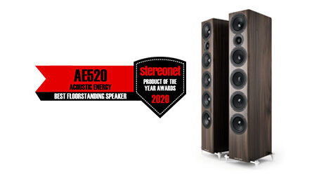 Stereonet Product of the Year award for the Acoustic Energy AE520 Stereonet Product of the Year award for the Acoustic Energy AE520