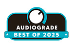 Audiograde Best of 2025 Badge
